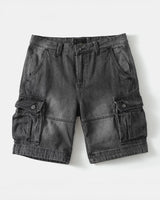 Denim Cargo Shorts