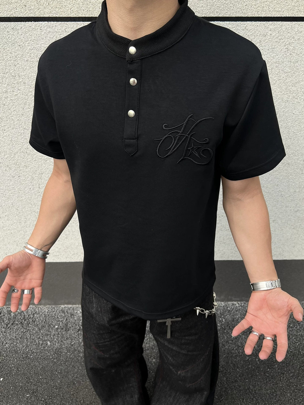 VL Star Button T-Shirt