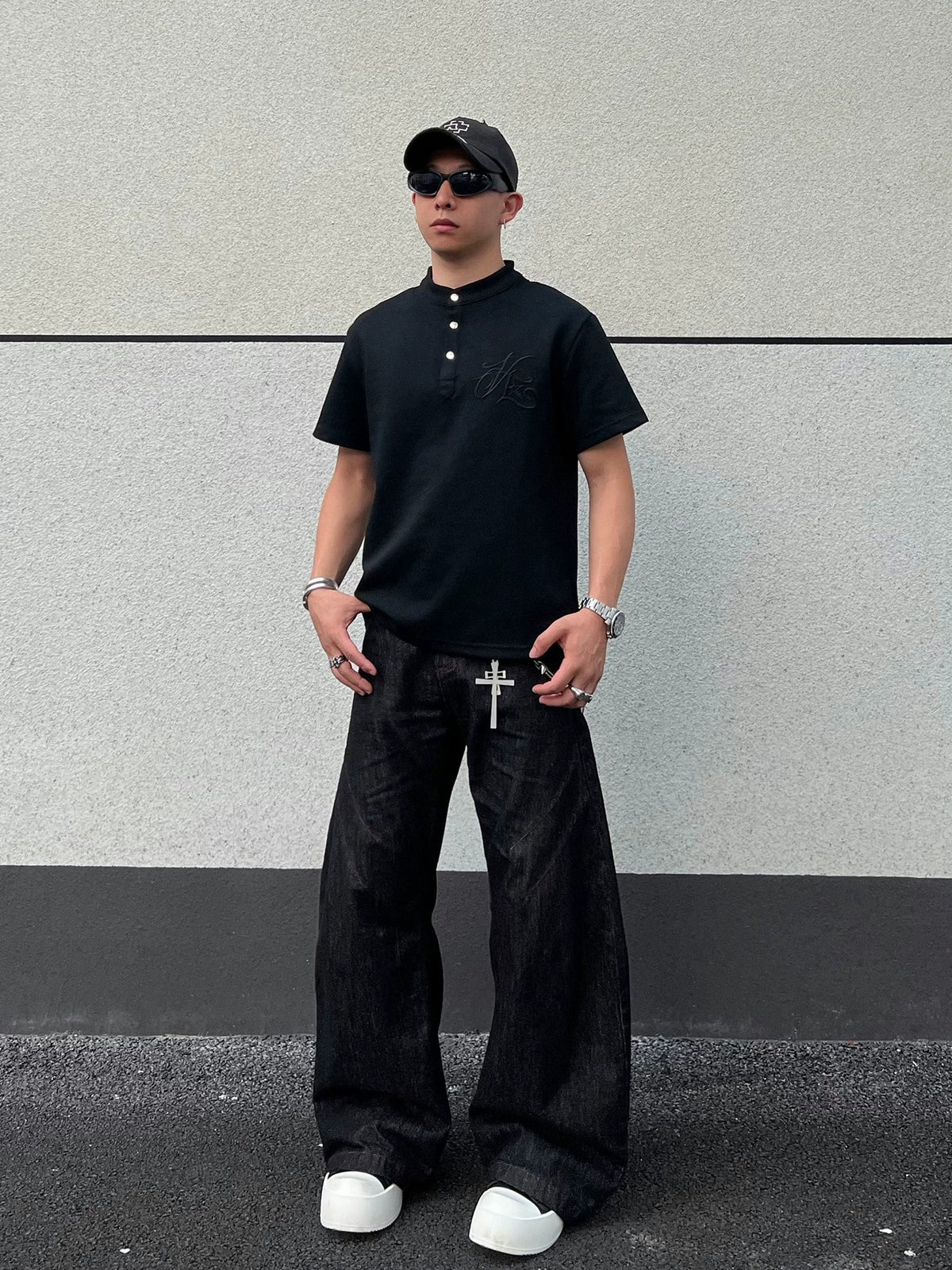 VL Star Button T-Shirt