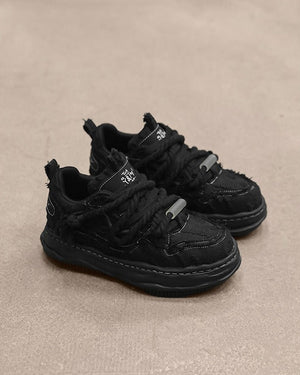 Wraith Low - Triple Black , - Streetwear Shoes - Slick Street