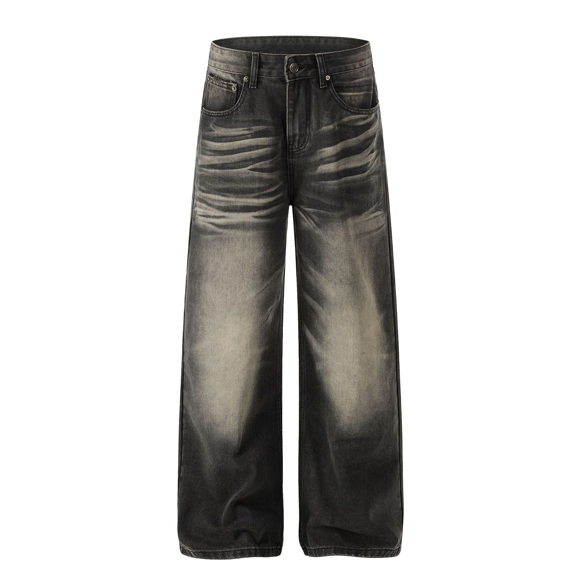 Dustveil Fade Jeans Black, 28 - Streetwear Jeans - Slick Street