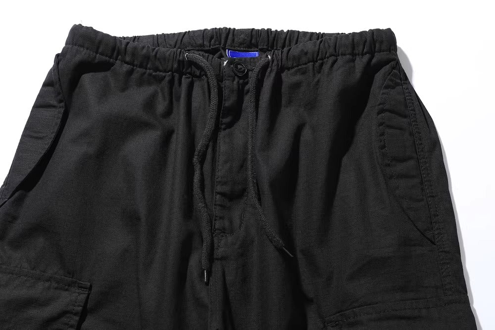 Loose Fit Cotton Baggy Cargo Pants , - Streetwear Cargo Pants - Slick Street