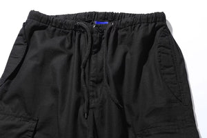 Loose Fit Cotton Baggy Cargo Pants , - Streetwear Cargo Pants - Slick Street