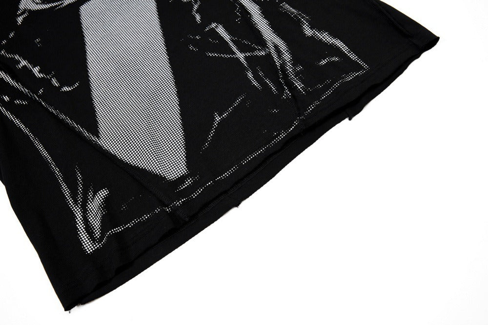 Mosaic Loose Sports Jersey , - Streetwear T-Shirts - Slick Street