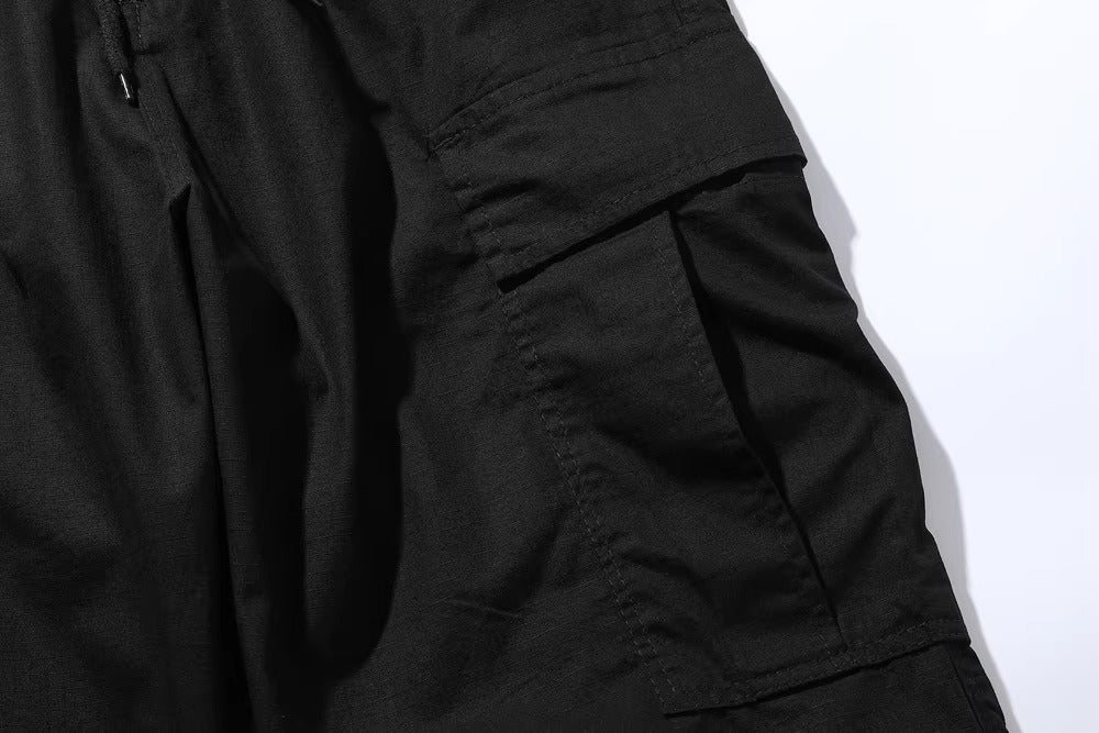 Loose Fit Cotton Baggy Cargo Pants , - Streetwear Cargo Pants - Slick Street