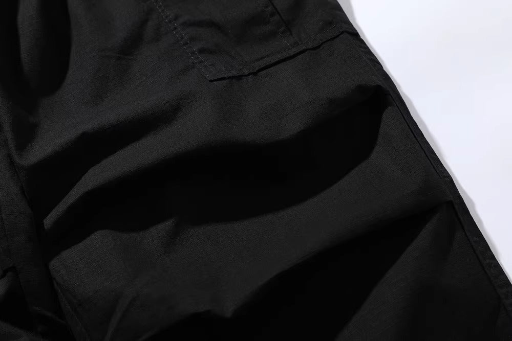 Loose Fit Cotton Baggy Cargo Pants , - Streetwear Cargo Pants - Slick Street