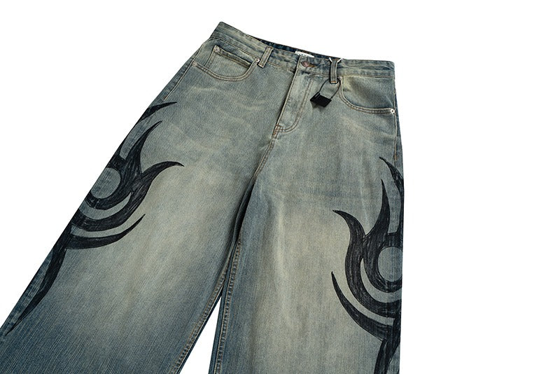 Chaos Baggy Jeans , - Streetwear Jeans - Slick Street