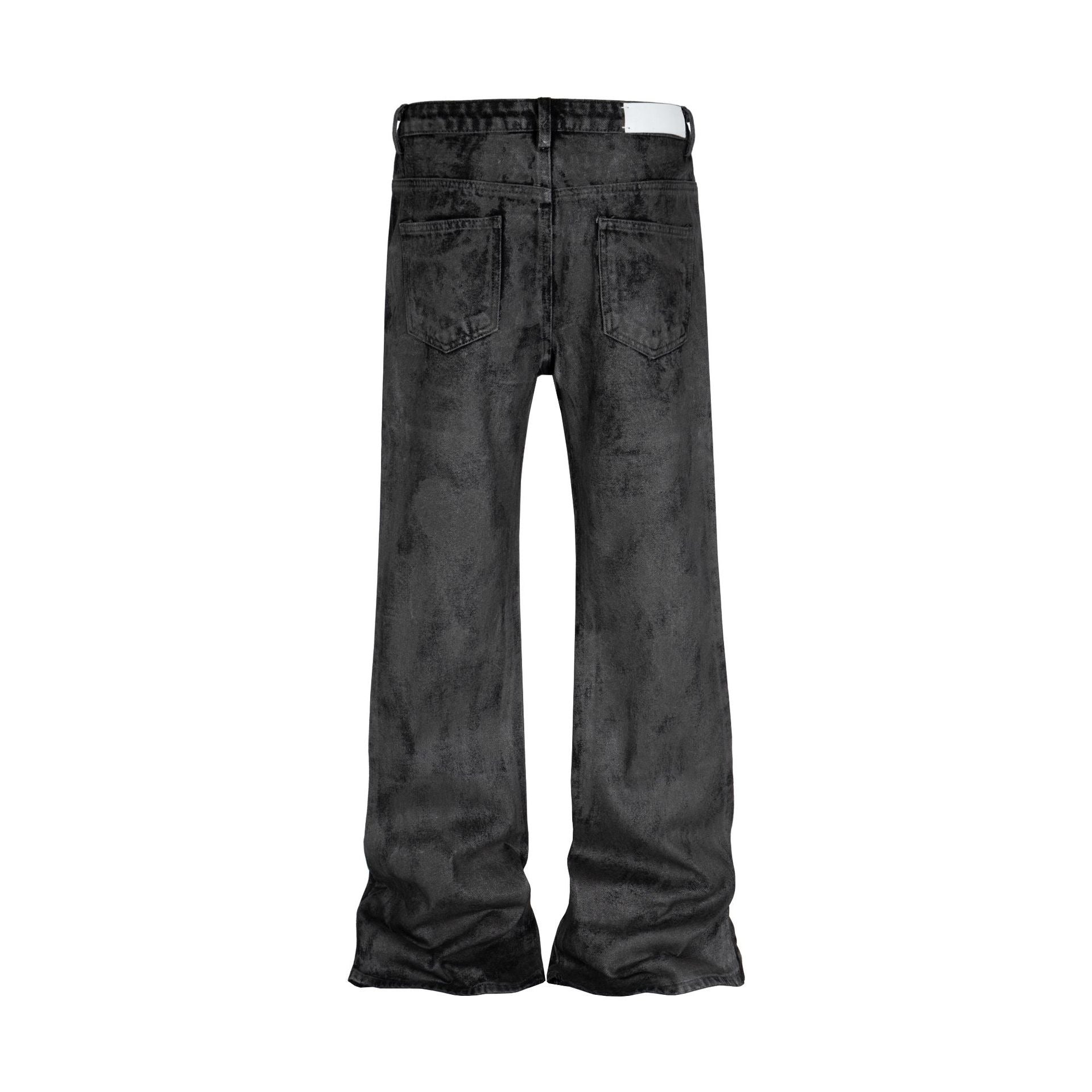 Smokeveil Wash Flare Jeans , - Streetwear - Slick Street