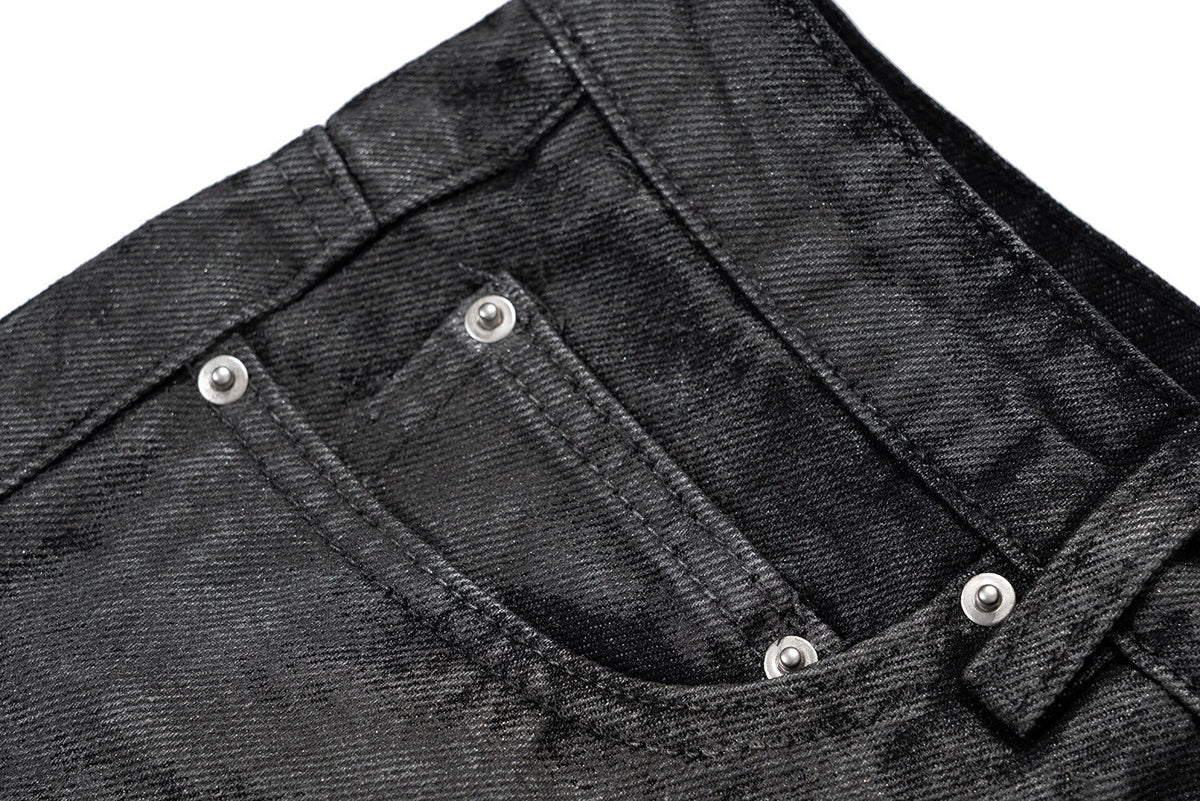 Smokeveil Wash Flare Jeans , - Streetwear - Slick Street