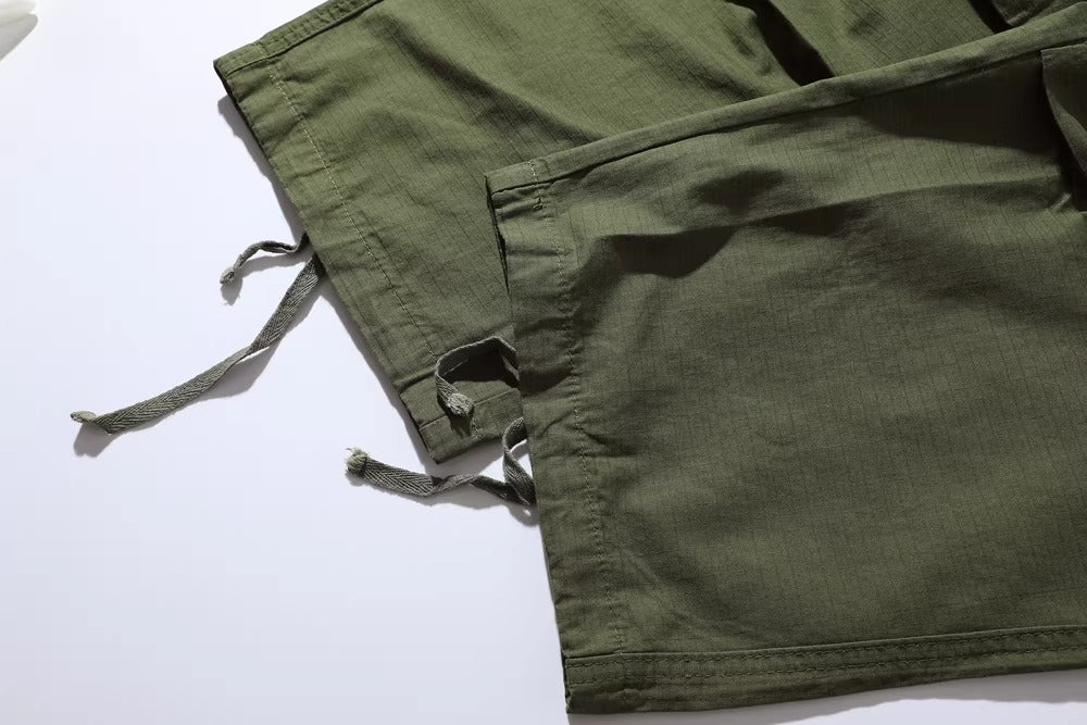 Loose Fit Cotton Baggy Cargo Pants , - Streetwear Cargo Pants - Slick Street
