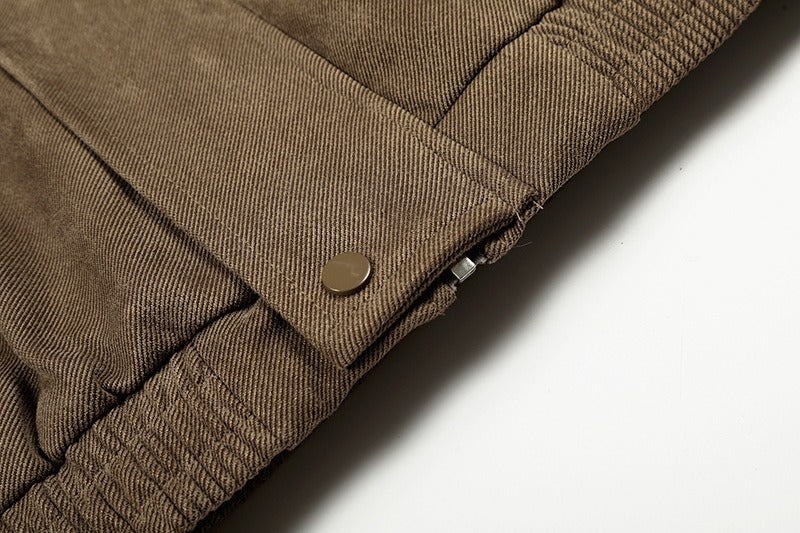 Faux Fur Shearling Cross Jacket , - Streetwear Jacket - Slick Street