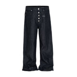 Strata Button-Fly Jeans
