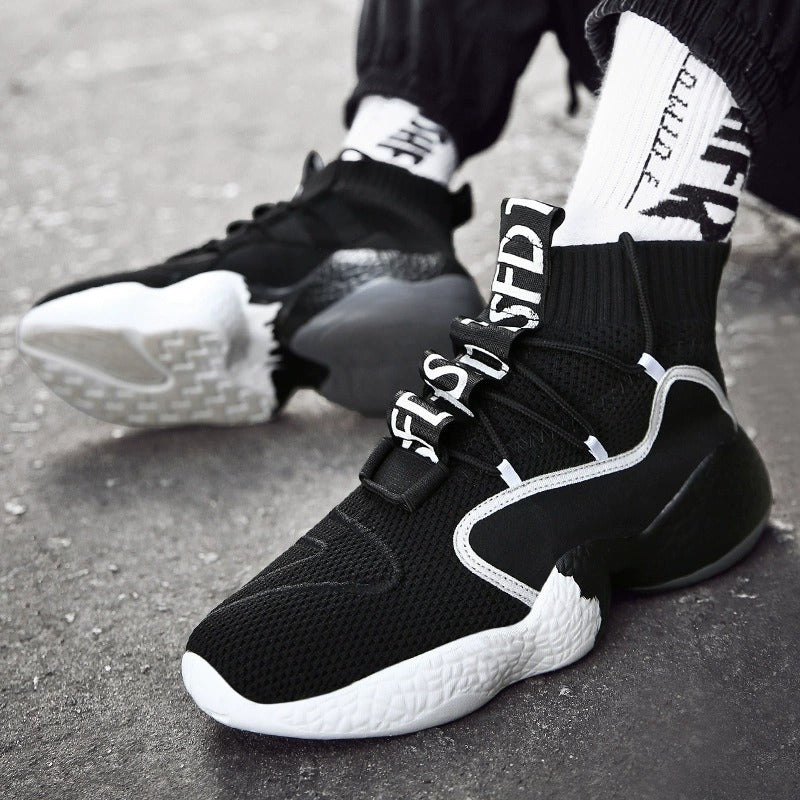 Orbit Knit Runners - Mono Orbit , - Streetwear Shoes - Slick Street