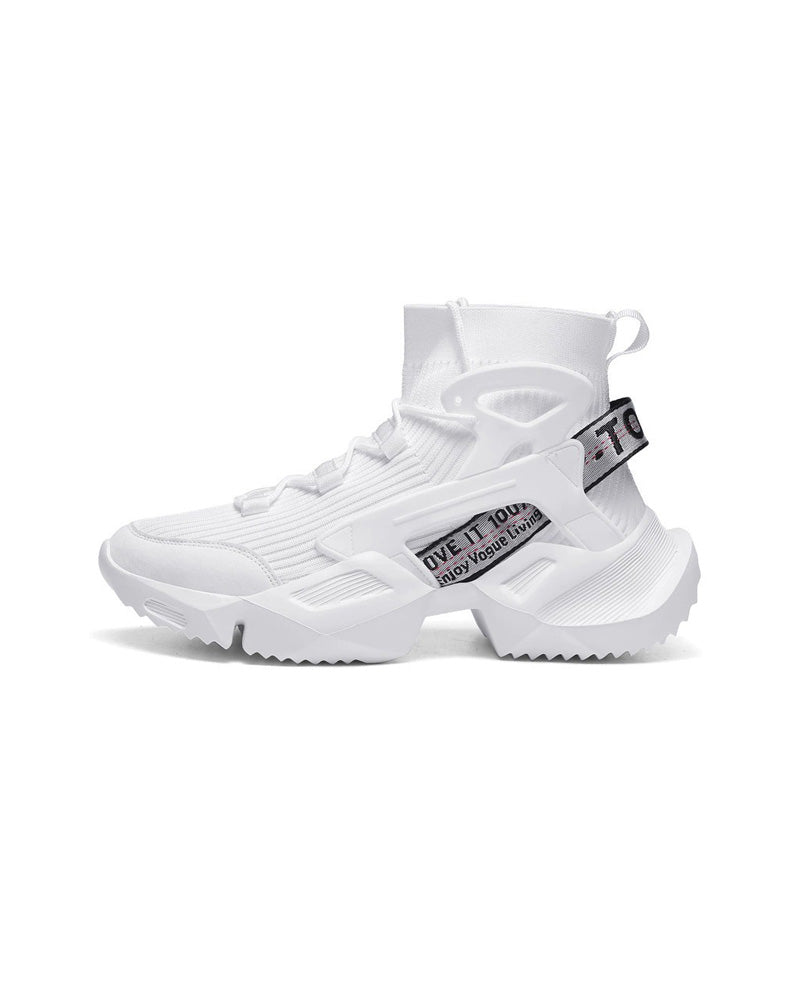 Aero Runner - Triple White White, 39 - Streetwear Shoes - Slick Street