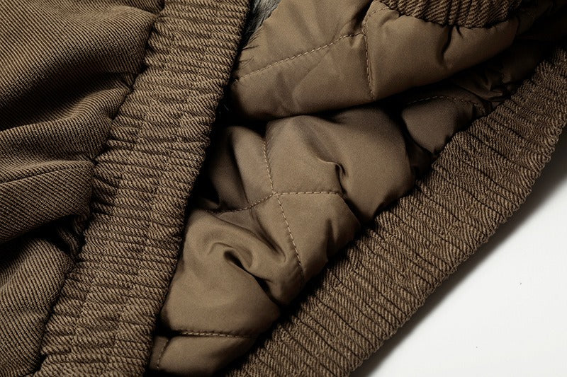 Faux Fur Shearling Cross Jacket , - Streetwear Jacket - Slick Street