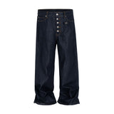 Strata Button-Fly Jeans