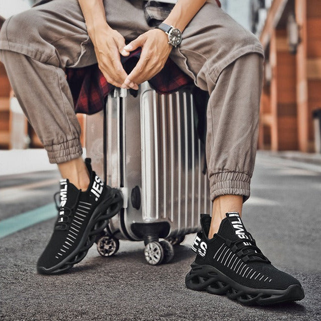 RXV Runners - Jet Black , - Streetwear Shoes - Slick Street