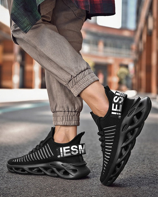 RXV Runners - Jet Black , - Streetwear Shoes - Slick Street