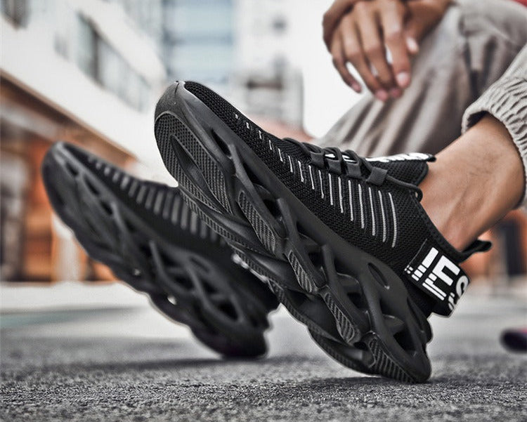 RXV Runners - Jet Black , - Streetwear Shoes - Slick Street