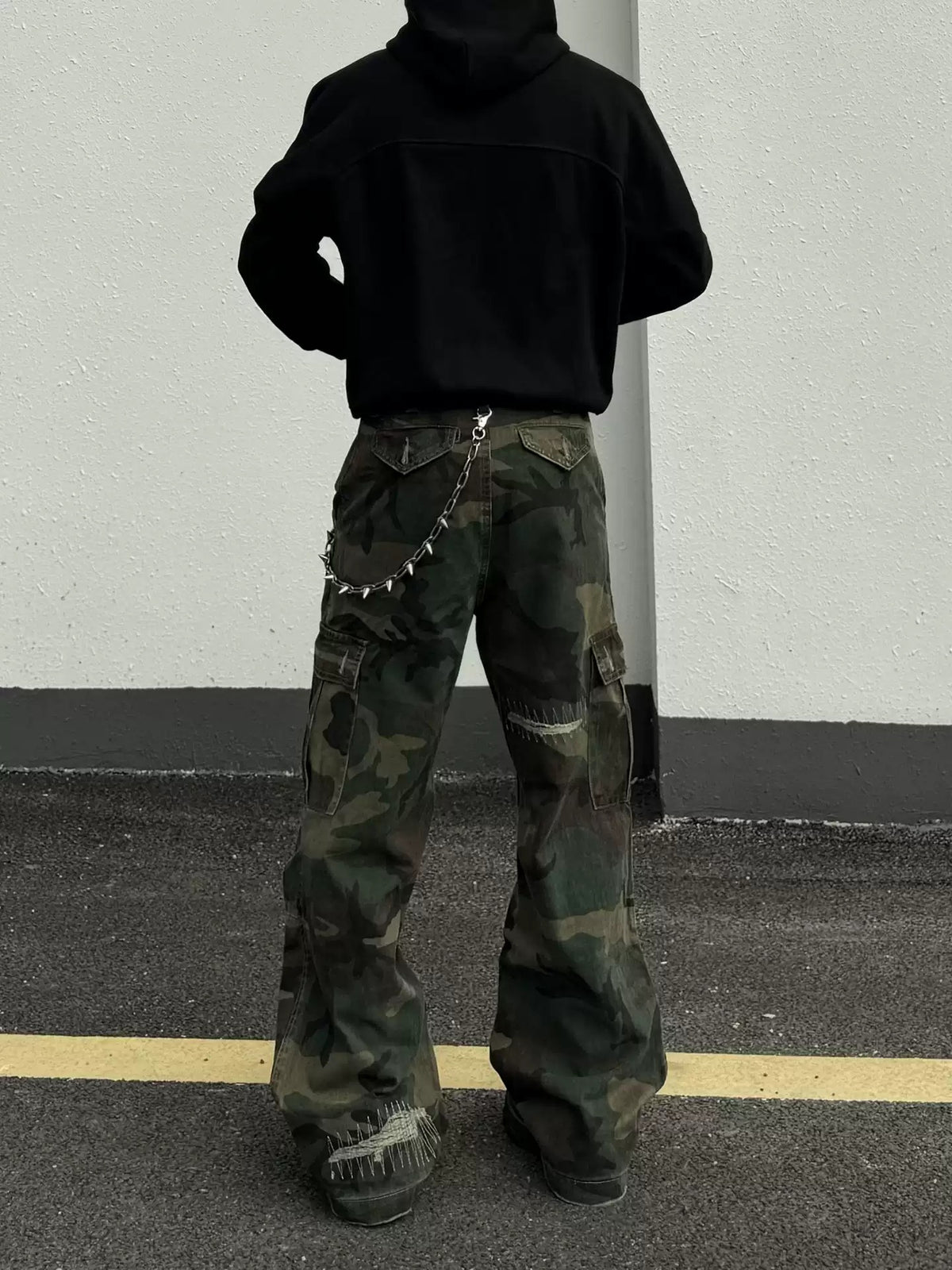 Kade Stitch Camo Cargos