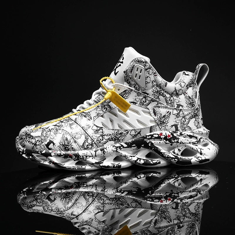 Ghost Runners - Arctic Marble , - Streetwear Shoes - Slick Street