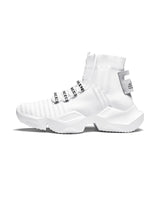 Nova Sock Runners - Triple White white, EU 39 - UK 6 - US 7 - Streetwear Shoes - Slick Street