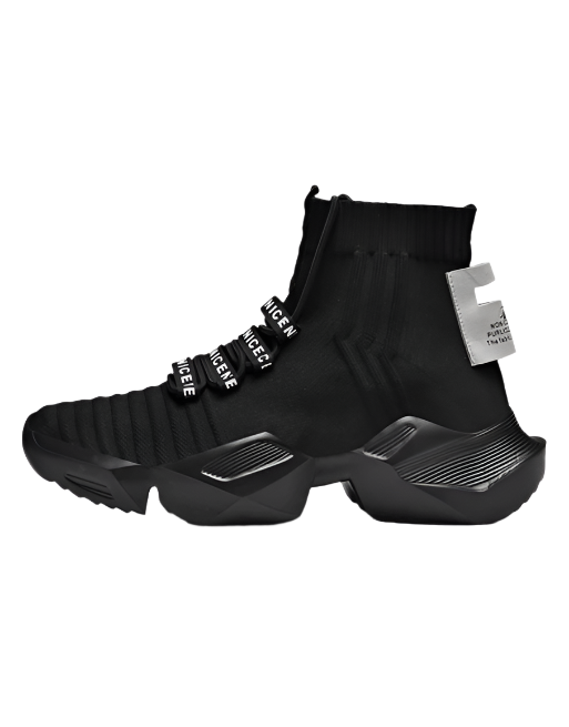 NICE High-Top Sneakers , - Streetwear Footwear - Slick Street
