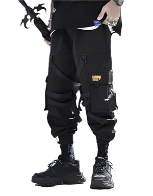 11BBOINGKA Cargo Joggers , - Streetwear Cargo Pants - Slick Street