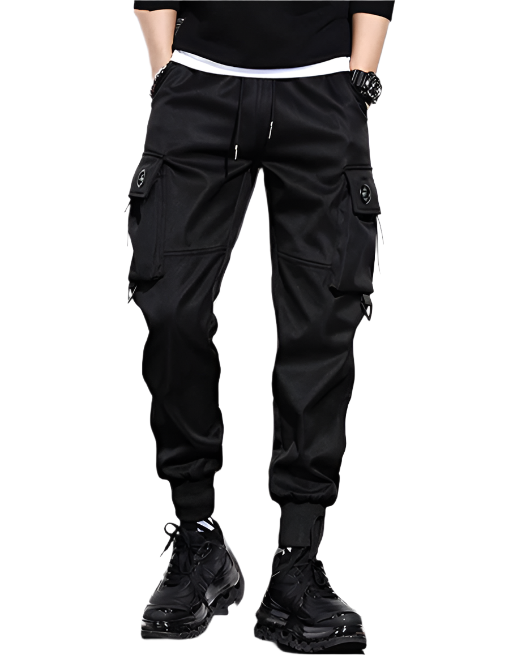 Poly Cargo Pants , - Streetwear Cargo Pants - Slick Street