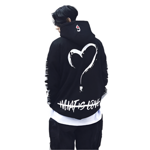 What is Love Hoodie , - Streetwear Hoodie - Slick Street
