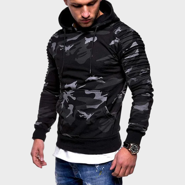Camouflage Knight Hoodie , - Streetwear Hoodie - Slick Street