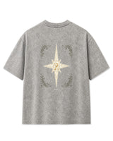 Stella Star T-Shirt Light Grey, XS - Streetwear T-Shirt - Slick Street