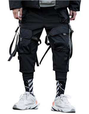 DarkSaturn Pants , - Streetwear Joggers - Slick Street