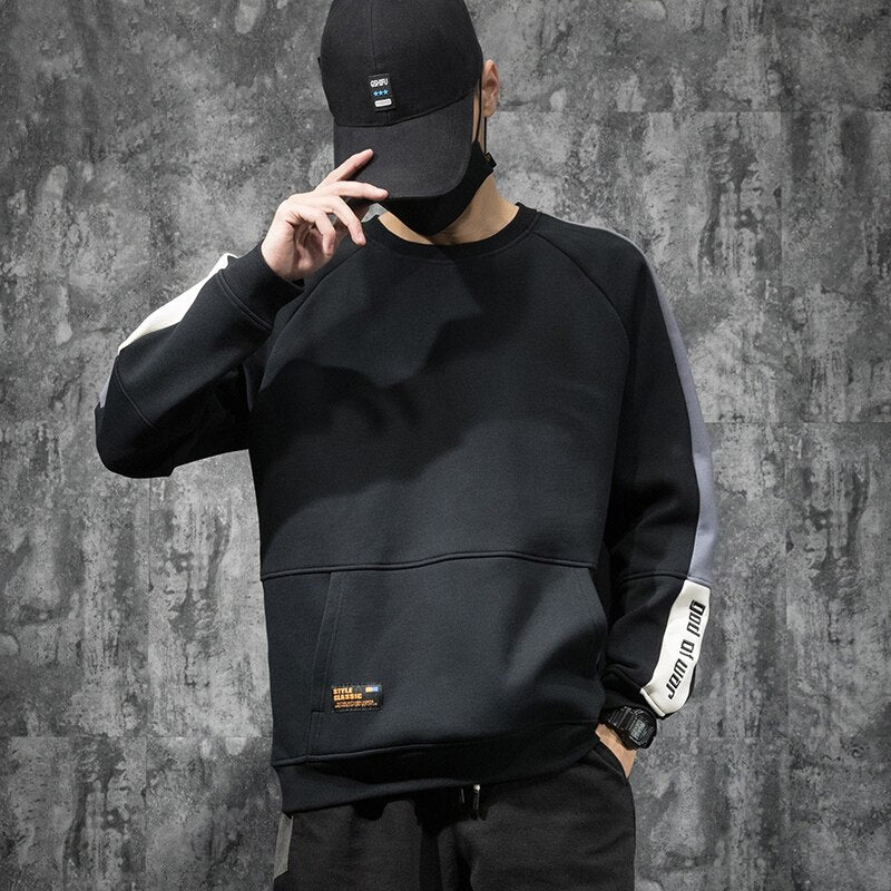 GOW Crewneck Sweatshirt Black, XL - Streetwear Sweatshirts - Slick Street