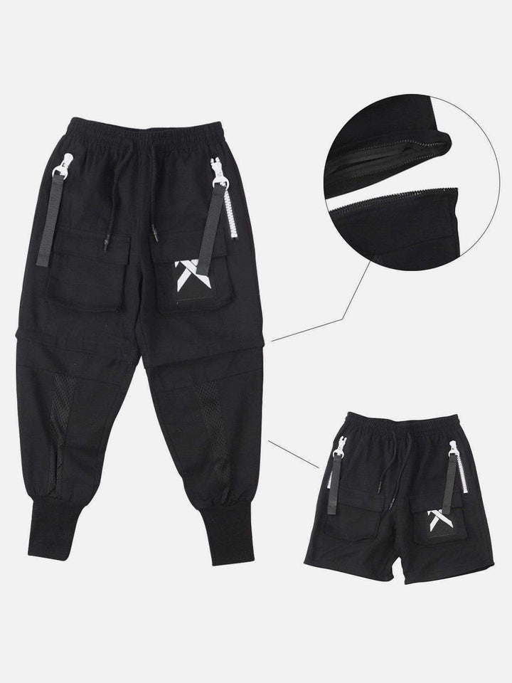 XMark Detachable Cargo Pants ,  - Streetwear Cargo Pants - Slick Street