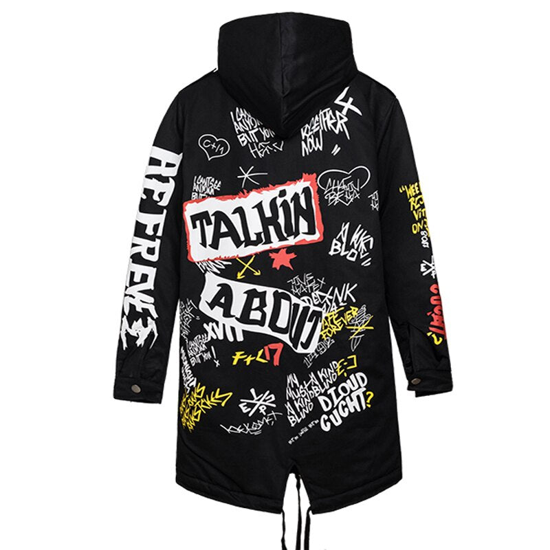 NightLife Parka Coat ,  - Streetwear Coats - Slick Street