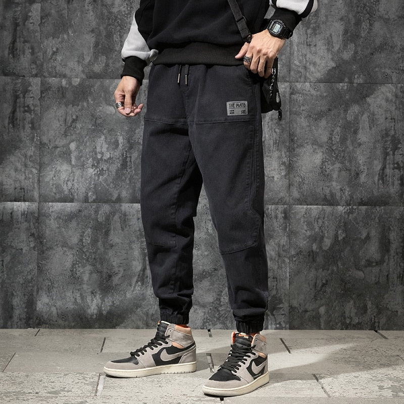 P3 Cuffed Joggers XS, Black - Streetwear Joggers - Slick Street