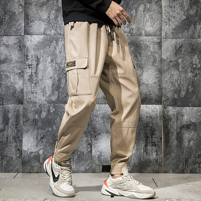Slant X1 Cargo Pants Khaki, L - Streetwear Cargo Pants - Slick Street