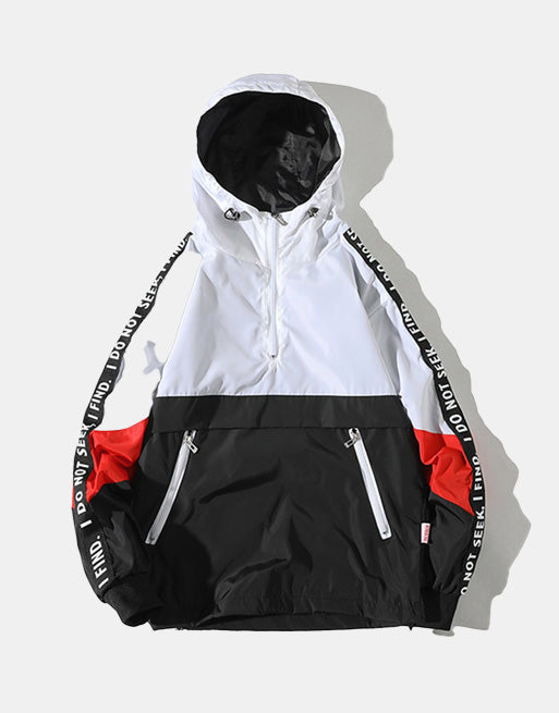 Color Block VA2 Windbreaker Jacket ,  - Streetwear Jacket - Slick Street