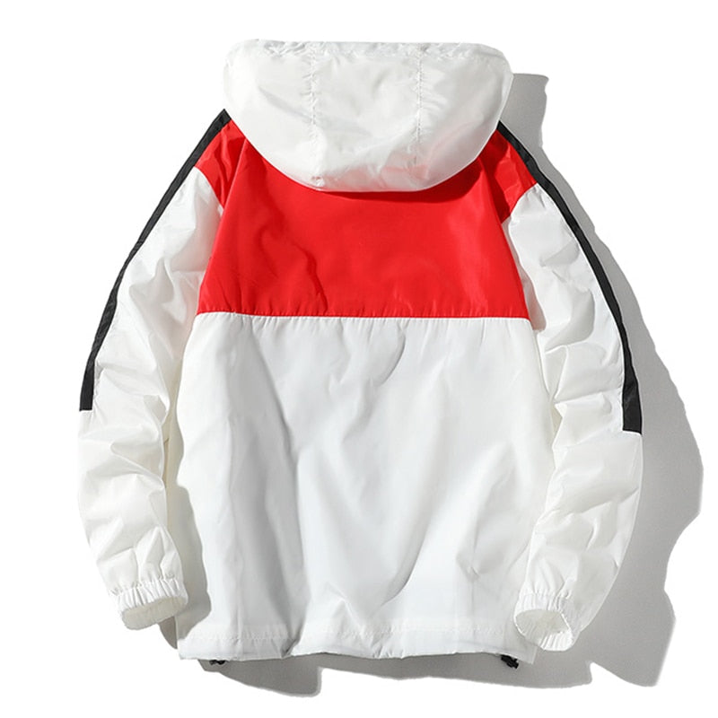 Color Block VA2 Windbreaker Jacket ,  - Streetwear Jacket - Slick Street