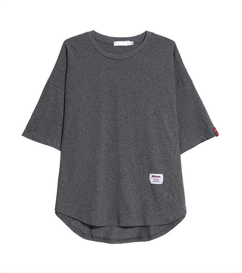 Tunic Loose-Fit T-Shirt Dark gray, XS - Streetwear T-Shirt - Slick Street