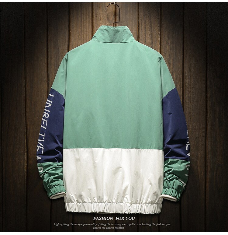 BG Color Tone Jacket ,  - Streetwear Jacket - Slick Street