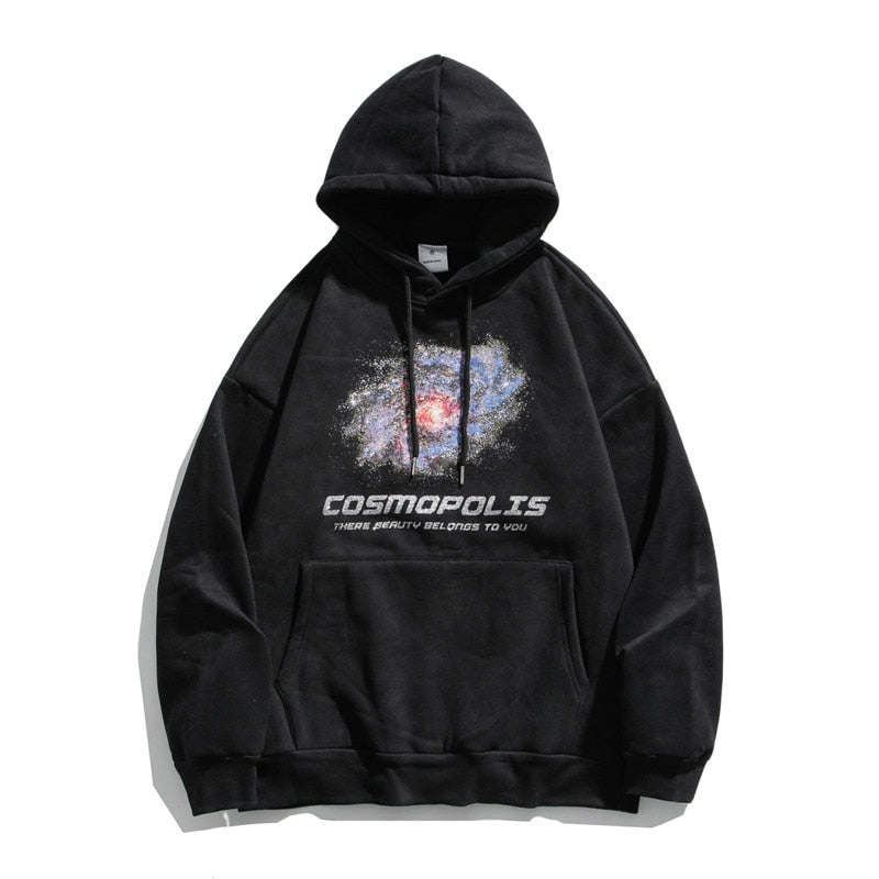 COSMOPOLIS Andromeda Galaxy Hoodie ,  - Streetwear Hoodie - Slick Street