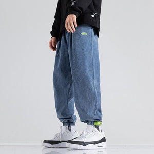 PMA Jean Joggers XS, Blue - Streetwear Joggers - Slick Street