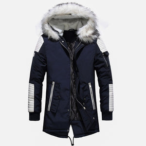Fur Hood Winter Coat ,  - Streetwear Jackets - Slick Street