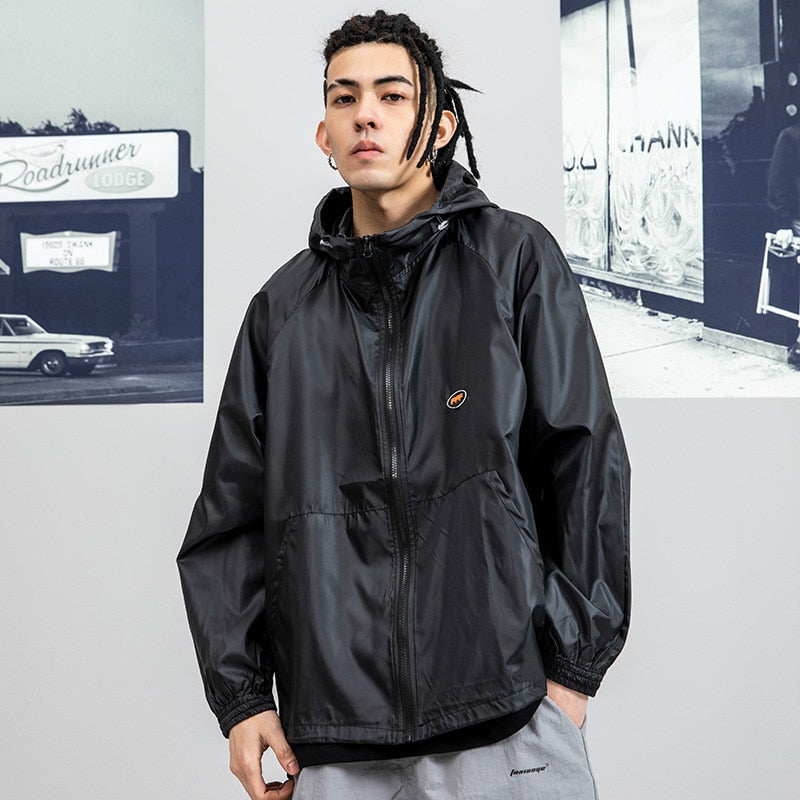 P1 Windbreaker Jacket ,  - Streetwear Jacket - Slick Street