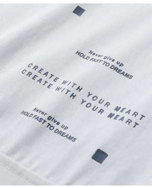 Two Pockets Loose T-Shirt + Shorts Set , - Streetwear T-Shirts - Slick Street