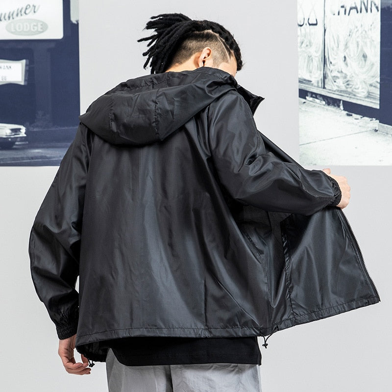 P1 Windbreaker Jacket ,  - Streetwear Jacket - Slick Street