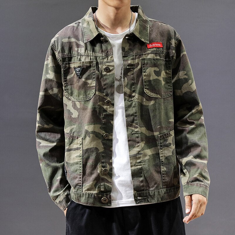 Suprems Demin Jacket ,  - Streetwear Jackets - Slick Street