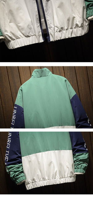 BG Color Tone Jacket ,  - Streetwear Jacket - Slick Street